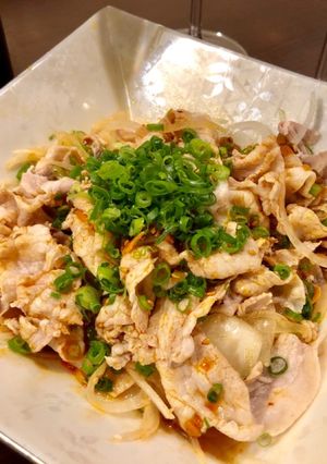新たまねぎと豚バラの中華風冷しゃぶサラダ-レシピのメイン写真