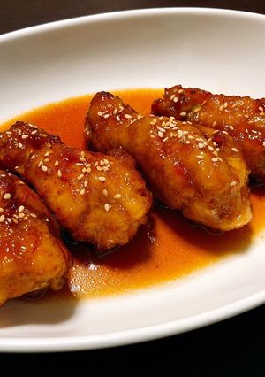 鶏手羽元の甘辛煮♡*(写真付き)-レシピのメイン写真
