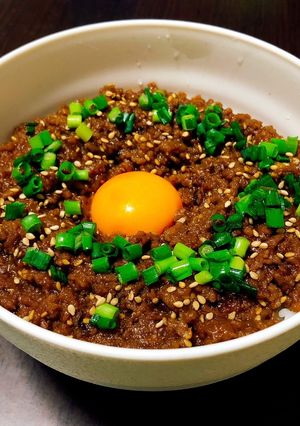 肉味噌丼♡*-レシピのメイン写真