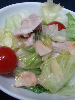 葉生姜と豚肉のサラダ-レシピのメイン写真