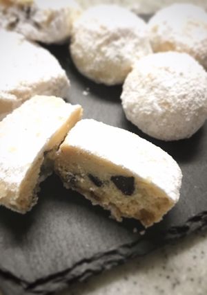 さくほろカリッ♥チョコチップスノーボール-レシピのメイン写真
