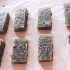 รูปของ 抹茶の琥珀糖