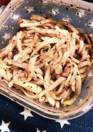 青首大根のさっぱり梅じそ和え☆-レシピのメイン写真