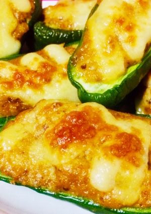 ピーマンの肉詰め-レシピのメイン写真