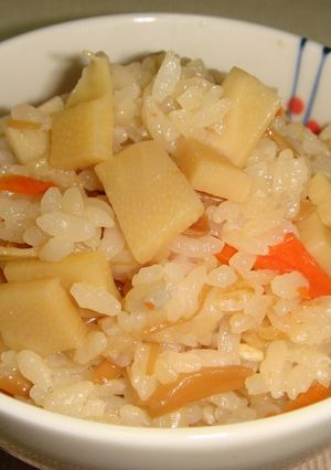 なめたけのこご飯-レシピのメイン写真
