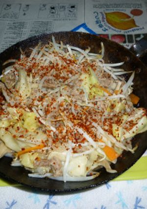 豚ミンチ＋きのこ大好き野菜MIXのタパス-レシピのメイン写真