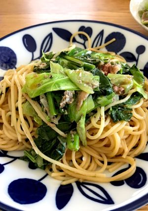 簡単！菜の花♡オイルサーディンのパスタ-レシピのメイン写真
