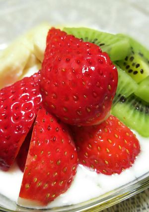 ✿簡単美味しい♪フルーツヨーグルト✿-レシピのメイン写真