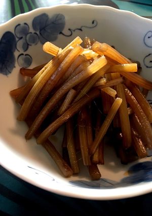 春の苦味 ふきの煮物-レシピのメイン写真