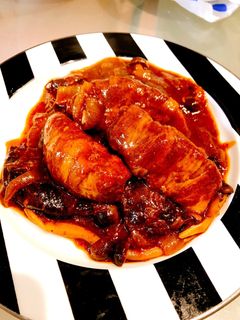 林檎の肉巻きワイン煮-レシピのメイン写真