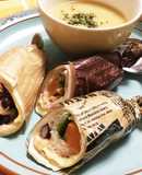 あり合わせの材料で トルティーヤ