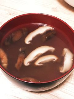 しいたけのお吸い物-レシピのメイン写真