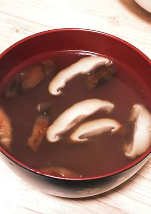しいたけのお吸い物-レシピのメイン写真