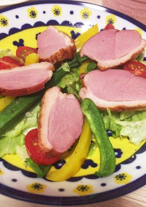 鴨肉のサラダ-レシピのメイン写真