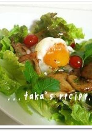 野菜モリモリ♪ホットドレッシングサラダ-レシピのメイン写真