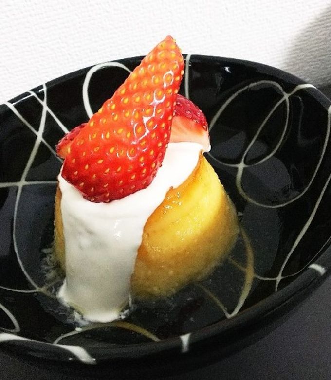 ホイップマリームでプリンアラモード風！-レシピのメイン写真