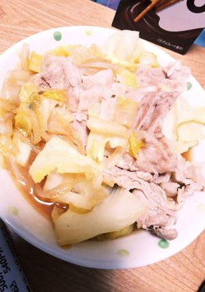 豚肉とキャベツのコンソメ蒸し-レシピのメイン写真