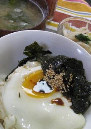 シンプル♪目玉焼き丼-レシピのメイン写真