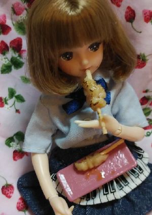 リカちゃんサイズ♡やきとり.ﾟ-レシピのメイン写真