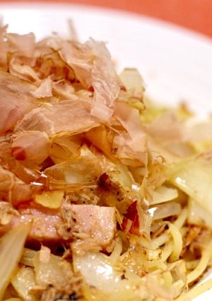 【簡単！】玉葱とベーコンの和風ツナパスタ-レシピのメイン写真