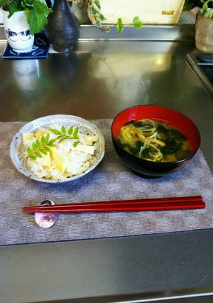 シンプルに竹の子だけの竹の子ご飯-レシピのメイン写真