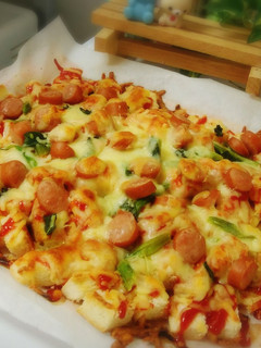 パンの耳でピザ♪-レシピのメイン写真