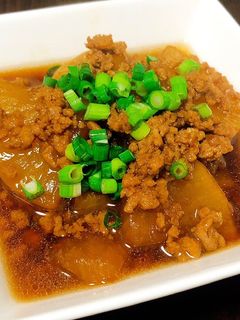 大根のそぼろあんかけ♡*-レシピのメイン写真