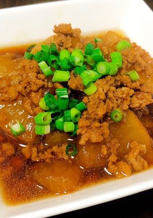 大根のそぼろあんかけ♡*-レシピのメイン写真