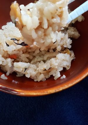 冷凍あさりで簡単❗あさりとひじきのおこわ-レシピのメイン写真
