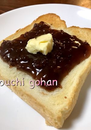 小倉トーストは美味い-レシピのメイン写真