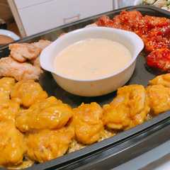 ホットプレートでチェゴチキンUFOチキン-レシピのメイン写真