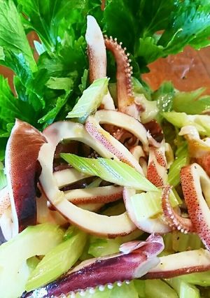 イカとセロリのマリネ-レシピのメイン写真
