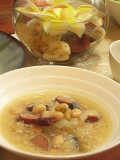 お豆たっぷり豆乳スープ-レシピのメイン写真