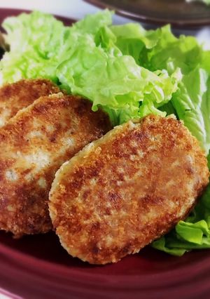 コンソメ醤油味の揚焼きコロッケ-レシピのメイン写真