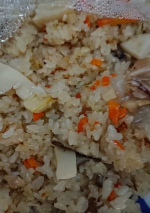 新タケノコの中華風炊き込みご飯-レシピのメイン写真
