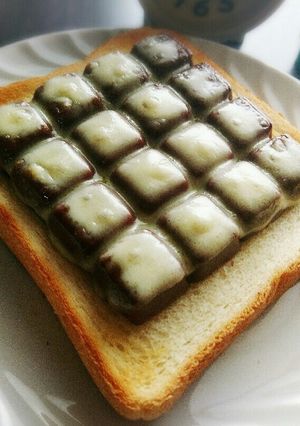 私流チョコチーズトースト-レシピのメイン写真