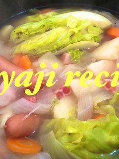 ポトフ キャンプで簡単美味しい キャベツ-レシピのメイン写真