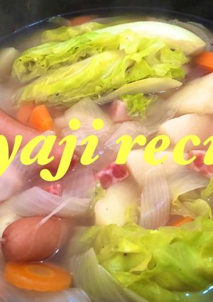 ポトフ キャンプで簡単美味しい キャベツ-レシピのメイン写真