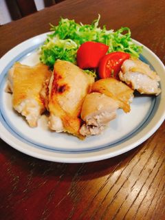 鶏もも肉のにんにく塩こうじ焼き-レシピのメイン写真