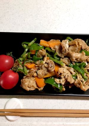 チーズ好きの肉野菜炒め♪-レシピのメイン写真