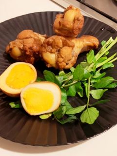 鶏手羽元の黒酢煮-レシピのメイン写真