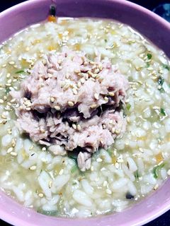 ツナと野菜のお粥-レシピのメイン写真
