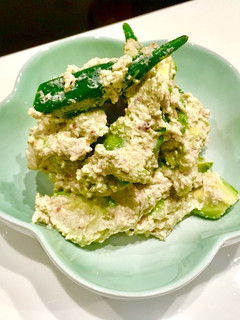美味!アボカドとオクラの白和え-レシピのメイン写真