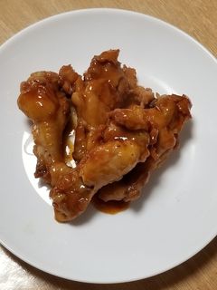 グルラボで簡単鶏手羽元バーベキューチキン-レシピのメイン写真