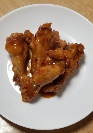 グルラボで簡単鶏手羽元バーベキューチキン-レシピのメイン写真