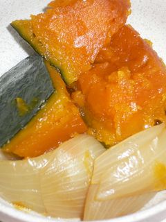 スピーディー!圧力鍋でぼちゃの煮物-レシピのメイン写真
