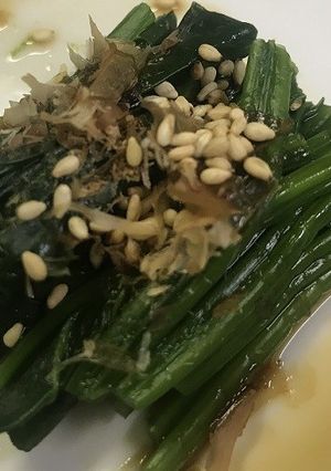 ほうれん草 お浸し めんつゆ 定番 簡単-レシピのメイン写真