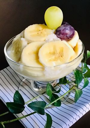 バナナスライスをレモン果汁と甘酒味で-レシピのメイン写真