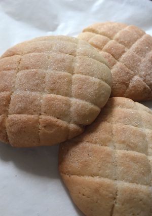 メロンパンの皮クッキー-レシピのメイン写真