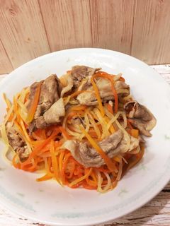 豚肉と野菜の青じそドレ炒め-レシピのメイン写真